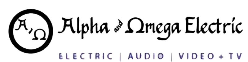 Alpha and Omega Electric logo