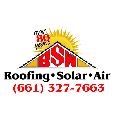 BSW Roofing Solar & Air logo