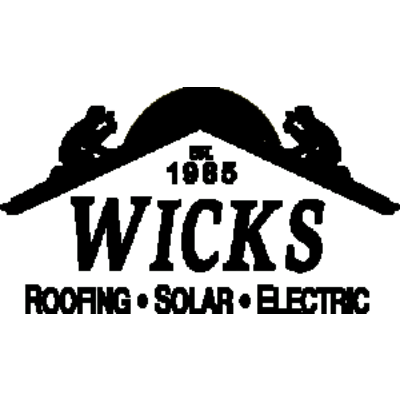 Wicks Roofing & Solar logo